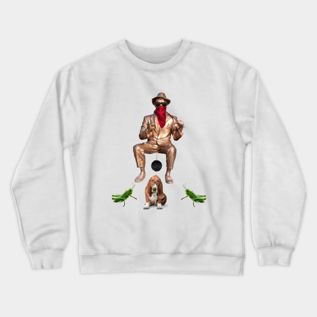 Thug Raj, Thug life Raj Kapur! Crewneck Sweatshirt by ggustavoo